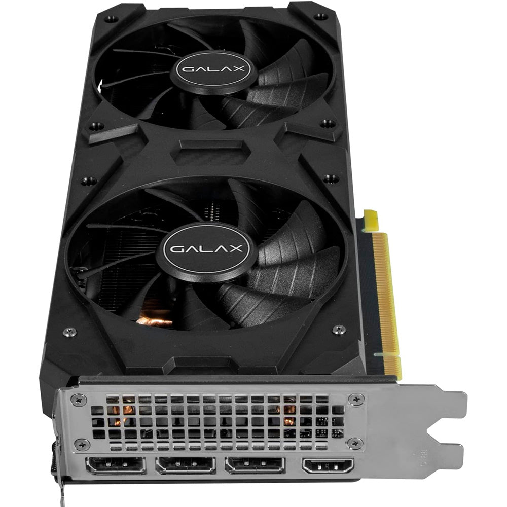 Placa de Vídeo Galax NVIDIA GeForce RTX 3060 (1-Click OC), LHR, 12GB, GDDR6, DLSS, Ray Tracing, 36NOL7MD1VOC