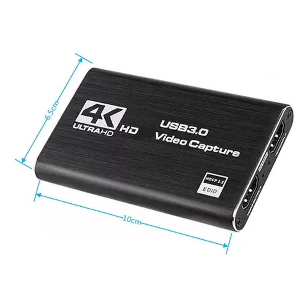 Placa de Captura de Vídeo 4k 60fps HDTV HDMI USB 3.0 - A-08-01