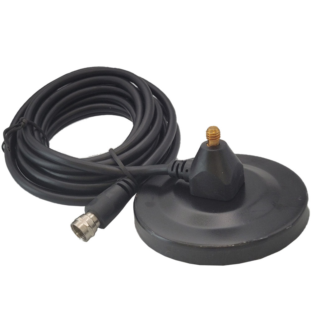 Antena Digital HDTV 3Mts Recepção De 360° 4.3 DB Base com Imã Lukton  - LU-3003