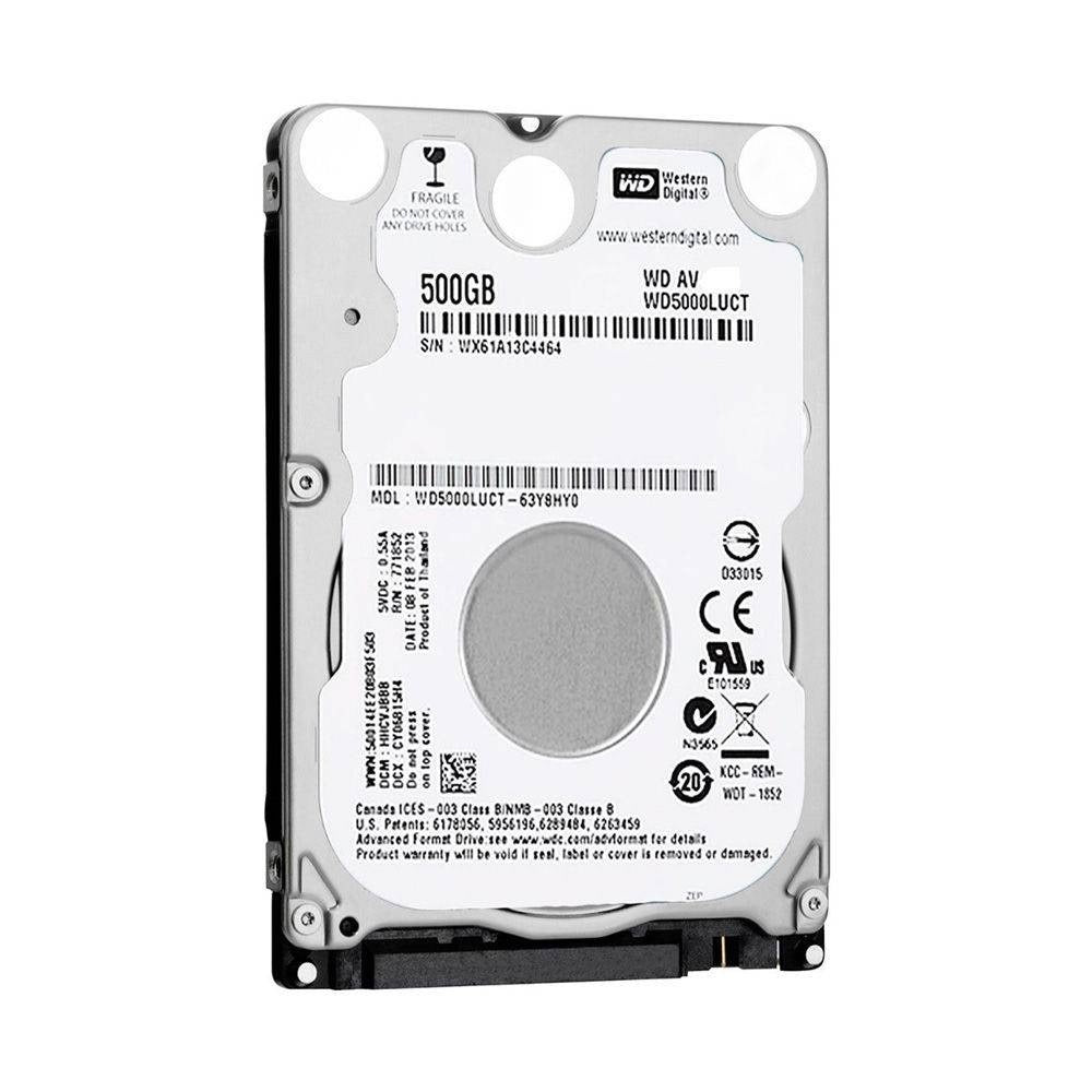 Hd Interno Notebook 500gb Western Digital 5400rpm Wd5000luct