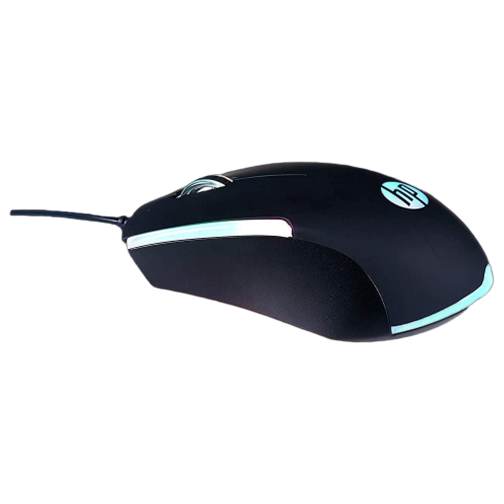 Mouse Gamer HP M160 com 1.000 Dpi RGB LED - Preto