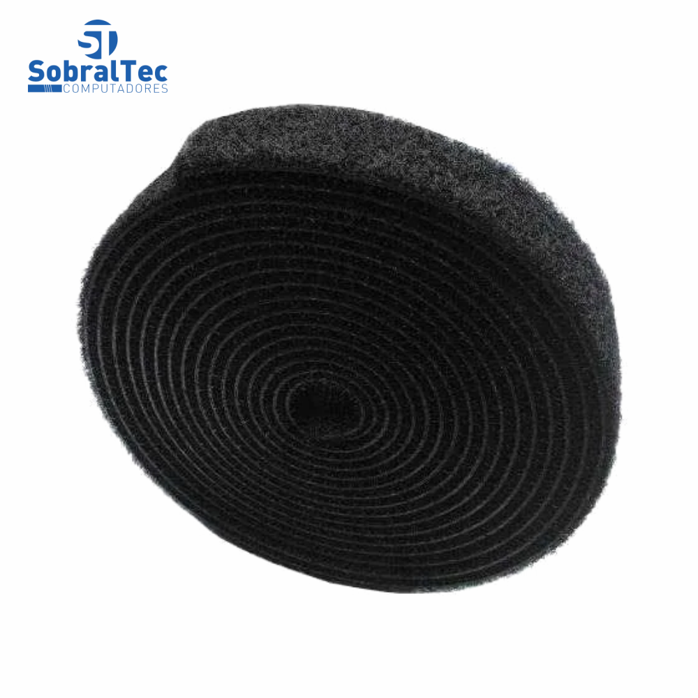 Fita Dupla Face Auto Aderente Preta 3 Metros X 20mm