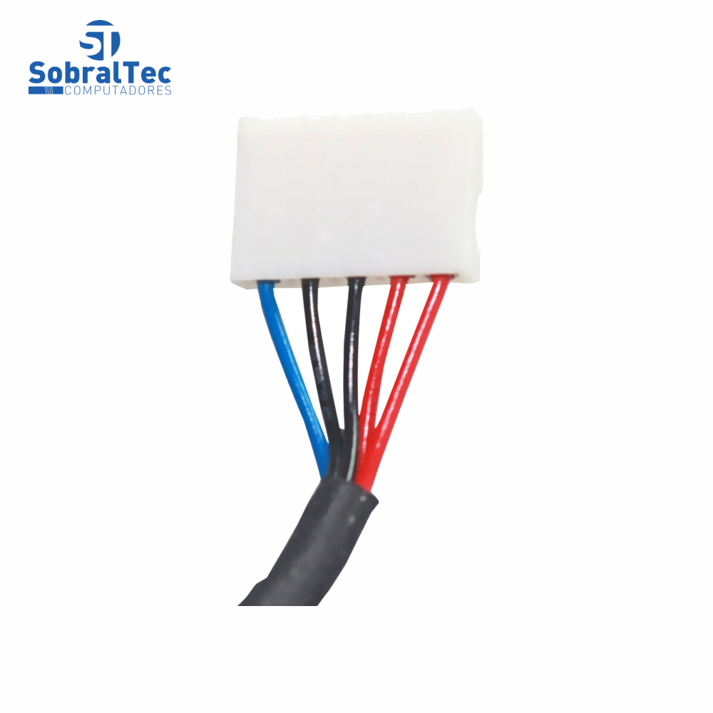 Conector Dc Jack Lenovo IdeaPad 25Cm U330P U430 U430P U530-5938 U530-5939 Com Cabo