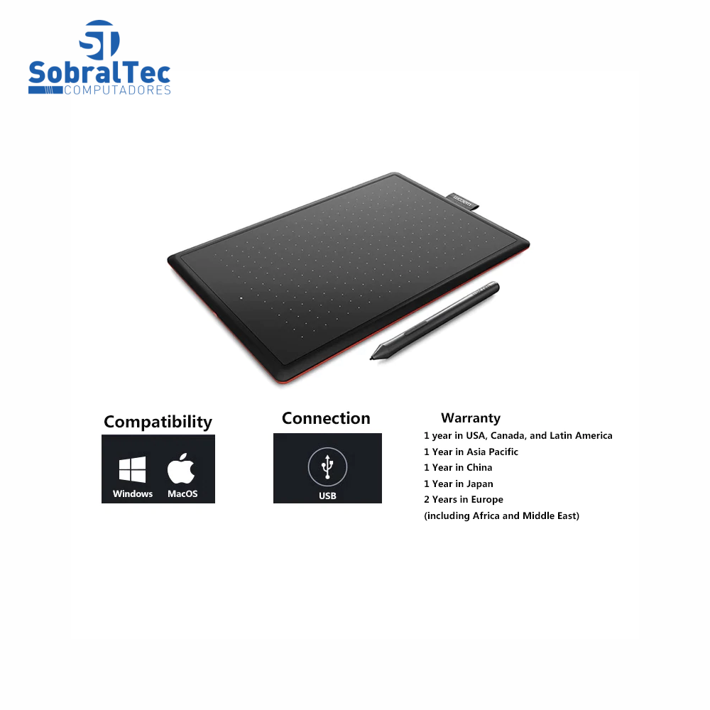 Wacom  Gráficos Desenho Digital Comprimidos 2048 Níveis de Pressão Ctl-472 / 672