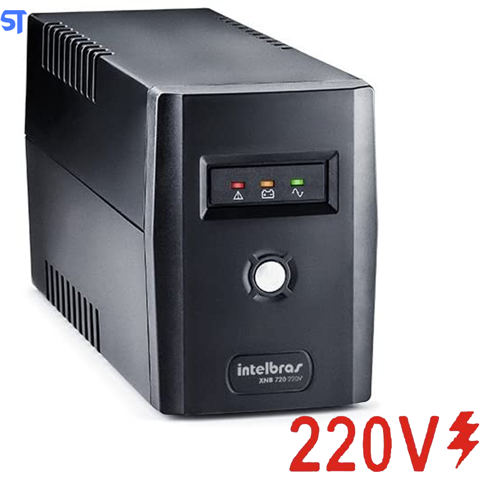 Nobreak Intelbras XNB 720va 220V - Saída 720va de Potencia e 220 Voltes