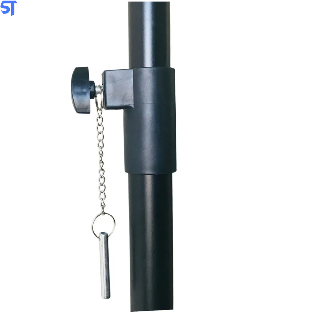 Tripé Para Caixa de Som Ativa Ksr Pro Pedestal suporte com 5 Regulagem SPS-502B (B)