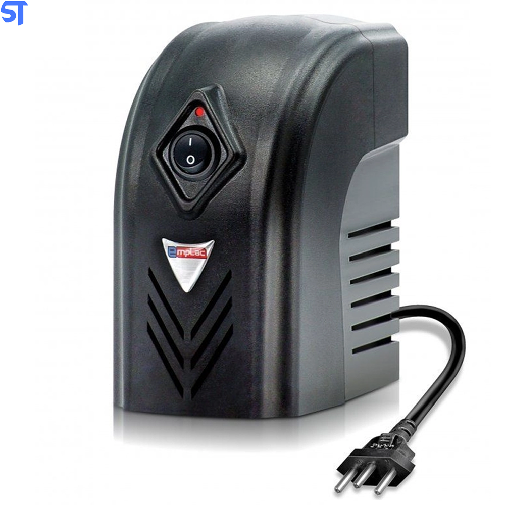 Estabilizador Protetor Eletrônico Emplac 500VA/300W Bivolt E127V/220V S115V