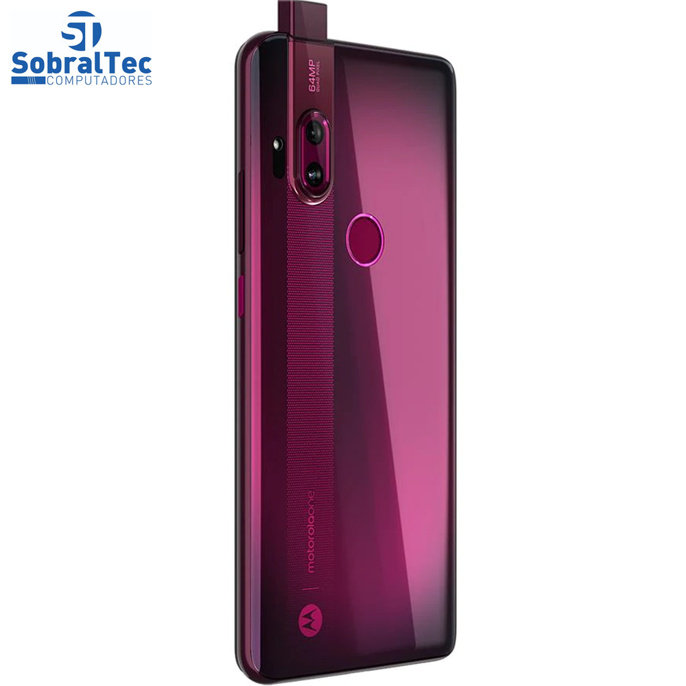 Smartphone Motorola One Hyper Rosa Boreal 128GB, Tela Total Vision 6.5”, Câmera Traseira Dupla, Câmera Selfie Pop-Up de