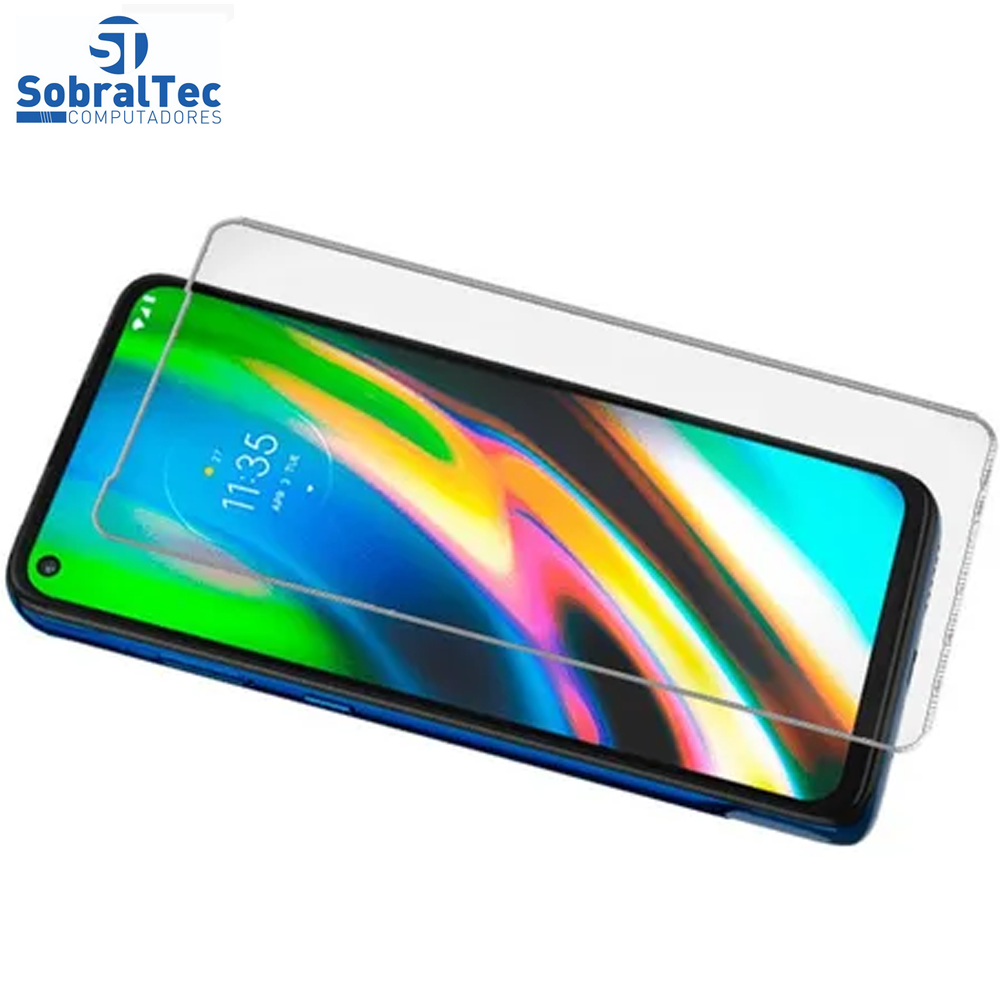Película Protetora De Vidro Temperado Para Moto G9 Plus