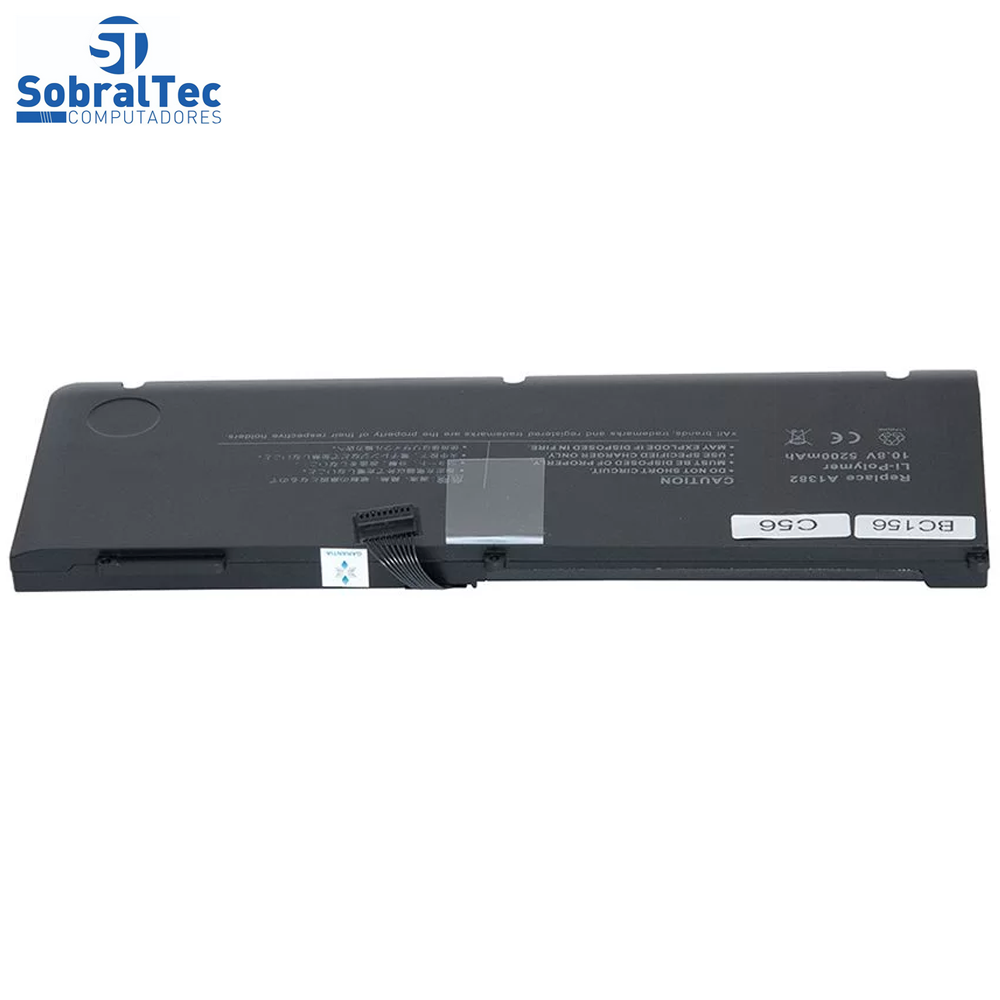 Bateria Notebook Apple A1286 1382 - Polimero 10.8 V 5200 mAh