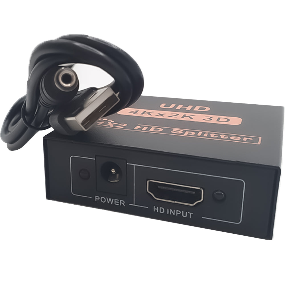 Switch Duplicador Splitter Hdmi 1 Entrada X 2 Saidas Divisor 4K 1.4 3D Hub