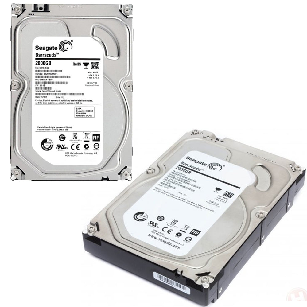 HD Interno Desktop Seagate SATA3 2TB Pull ST2000DM001