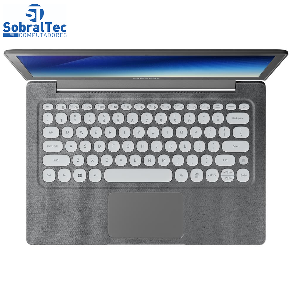 Notebook Samsung Dual Core 4GB 64GB SSD Tela Full HD 13.3” Windows 10 Flash F30 NP530XBB-AD1BR