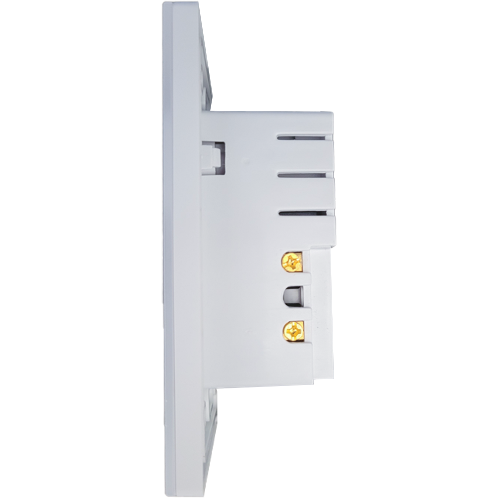 Interruptor Inteligente Para Casa Com Sokcet Padrão Brasileiro 1 Botão Com Amazon Alexa e Google Assistent Tuya - Branco