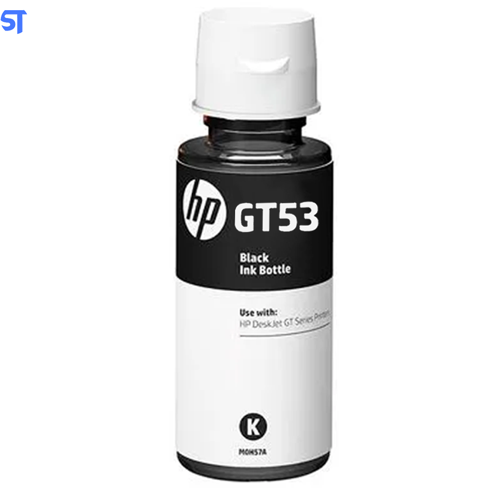 Garrafa de Tinta HP GT53 Preta Original 1VV22AL 4.000 Páginas para HP Smart Tank 519 530 615 500 514 515 517 617 618