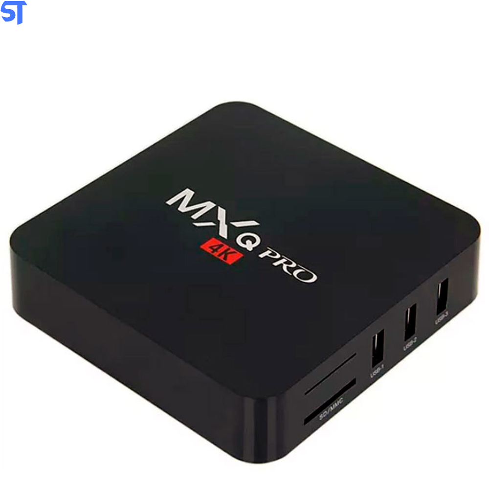 Tv Box Receptor MXQ Pro 4K / 64 GB Ram+512 GB / Android 11.1 / 5G / Wifi 2.4GZ - Preto