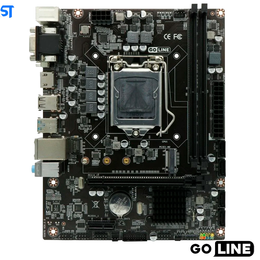 Computador Mini Slim Core I3- 10th 10100 3,6 Ghz,  Memória 8GB DDR4, SSD 256GB - Vertical e Horizontal / MINI-ITX