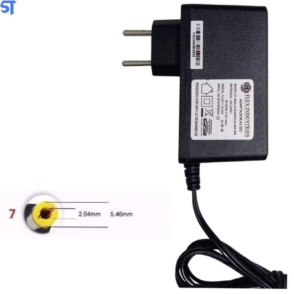 Fonte de Alimentação 12V 3,33A Flex Industries