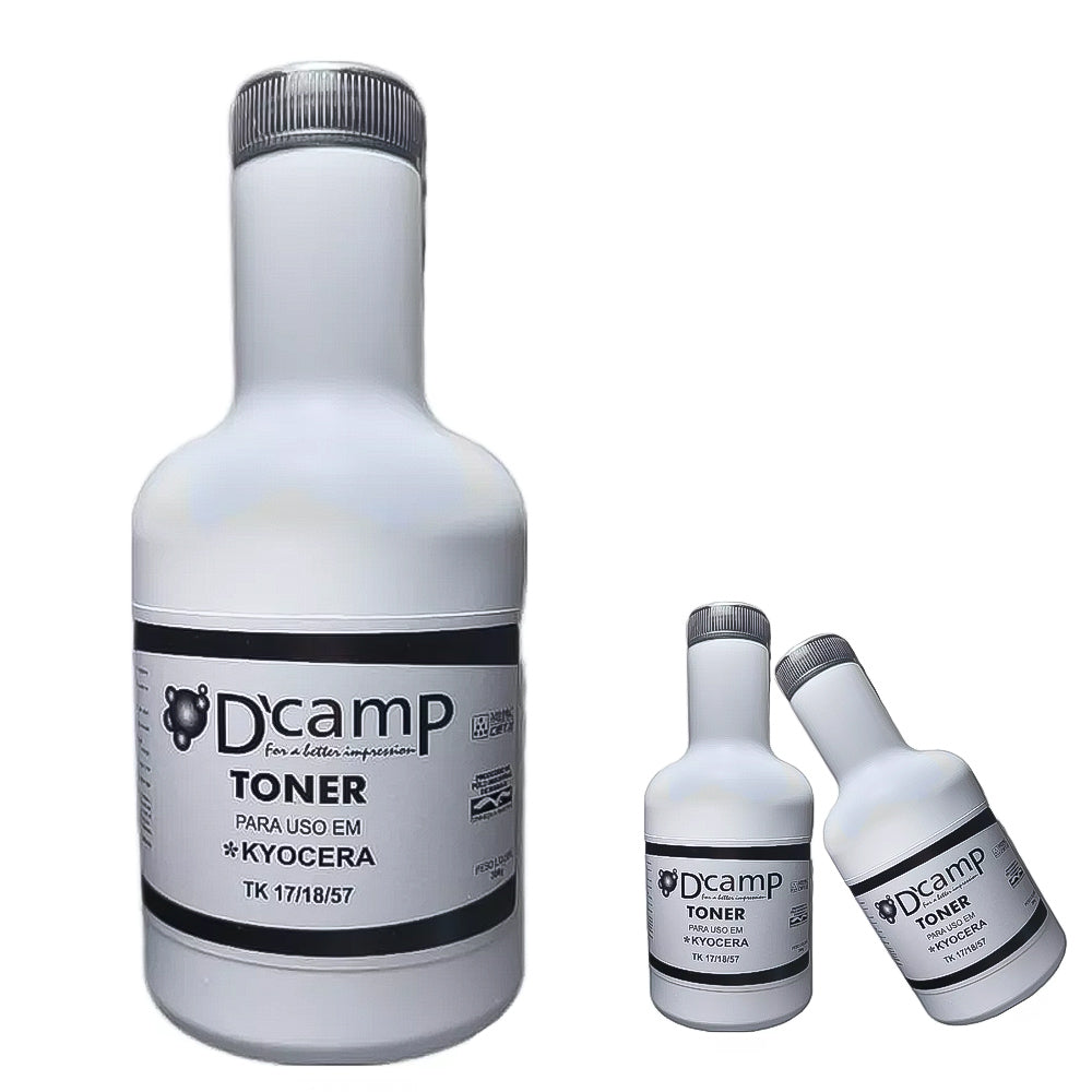 Refil Toner D'camp Para Kyocera TK 17/18/57 ( 300g)