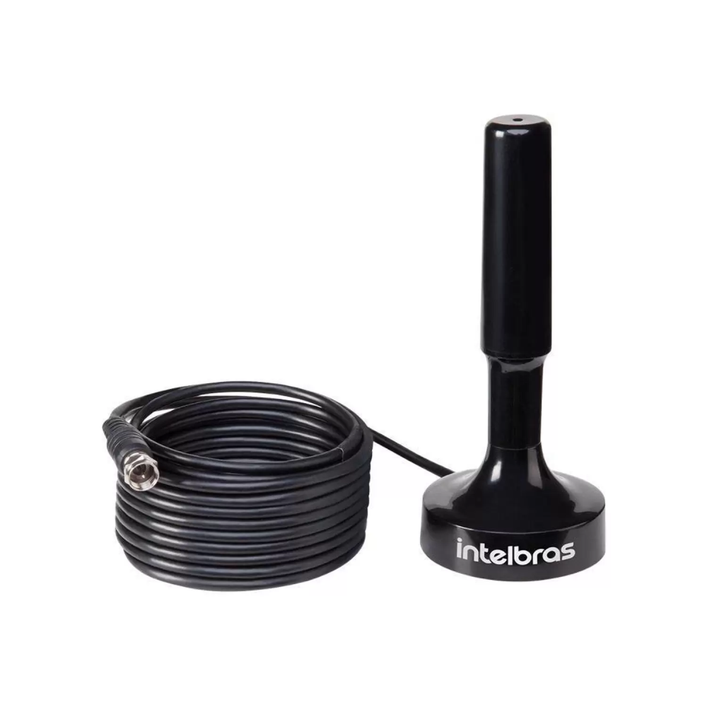 Antena Tv Digital Interna Uhf/Hdtv 5M Cabo Omnidirecional Intelbras AI 2031