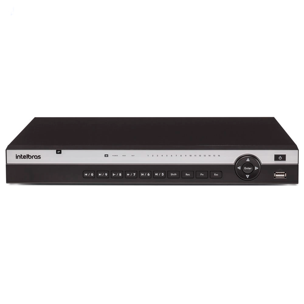 Gravador De Vìdeo NVD/ NVR 16 Canais 4k Nvd 3116 Intelbras