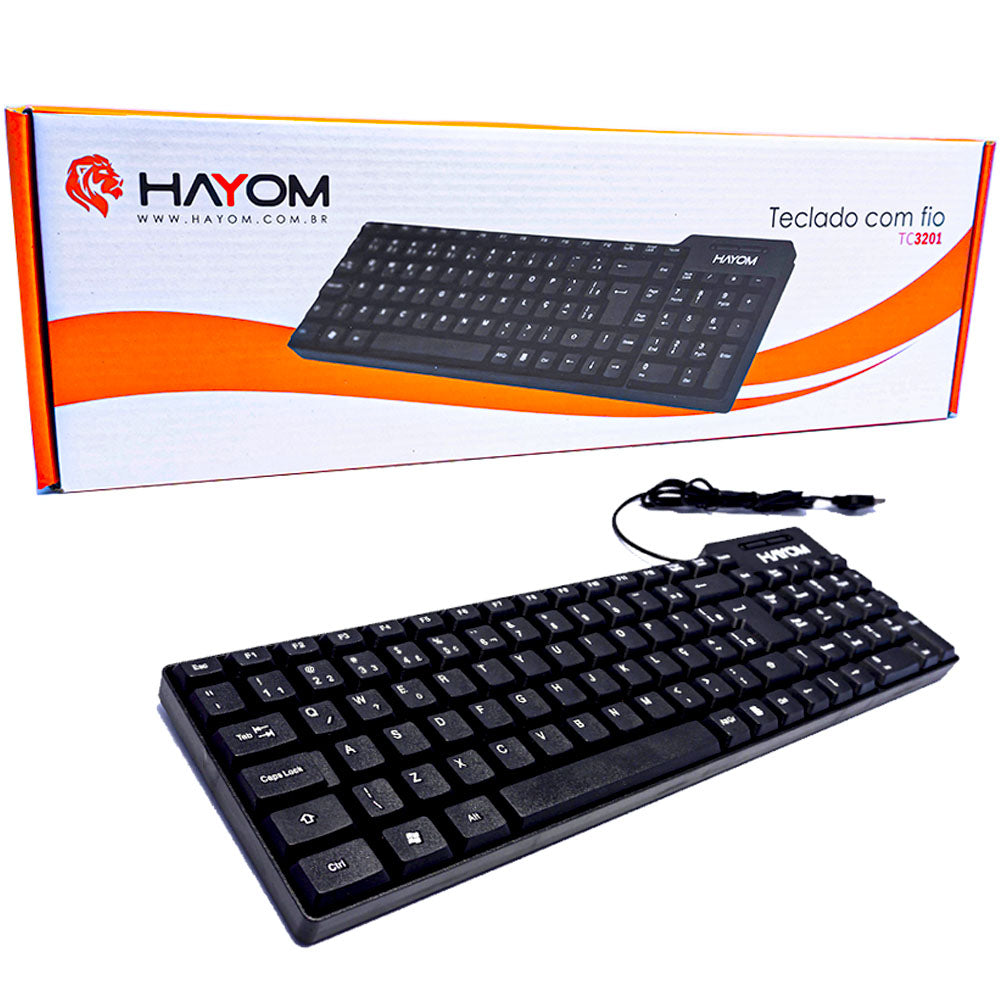 Teclado USB HAYOM Basico - TC3201