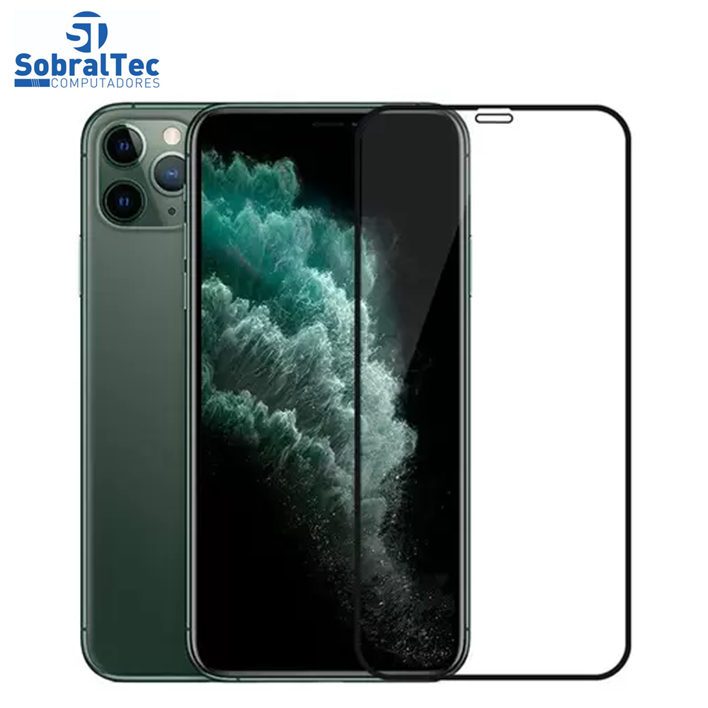 Película De Vidro Protetora 3D Para iPhone 12 Pro Max