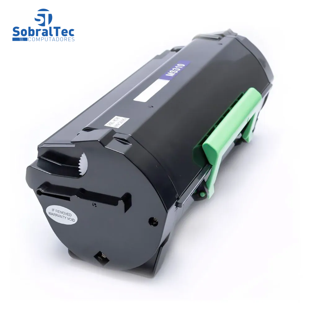 TONER COMPATÍVEL COM LEXMARK MS310 MS310DN MS610 MS610DN MS410 MS312 MS315 | 50F4H00 | IMPORTADO 5K