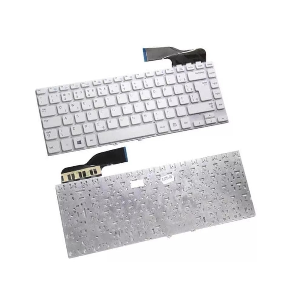 Teclado Notebook Samsung Pn: 9z.n4nsc.30G Np270 Np270E5E Branco