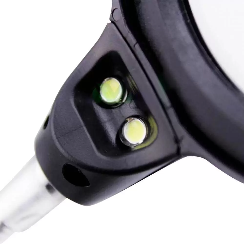 Lupa De Mesa Bancada Multi-função Com Suporte e Garras Te-801-03193