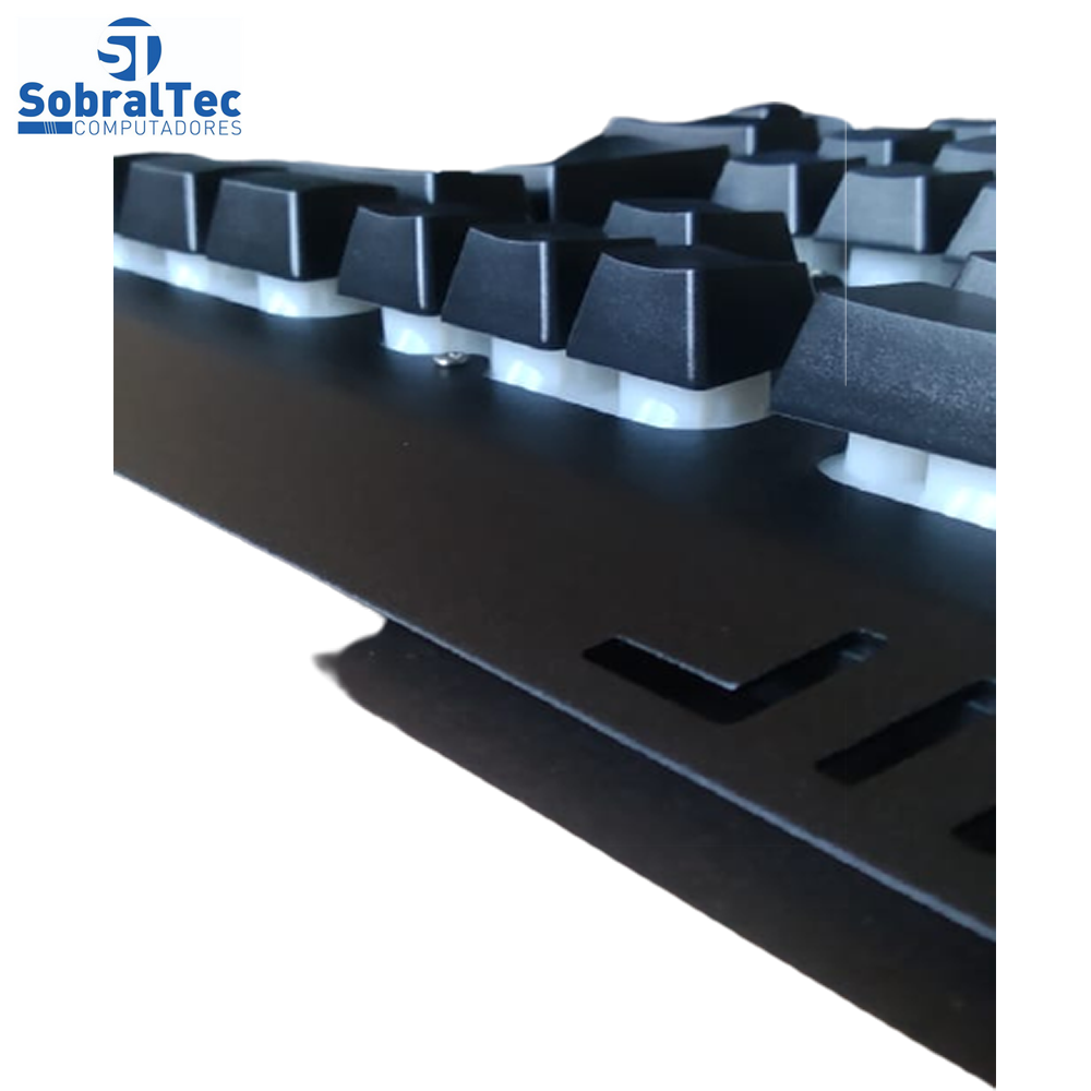 Kit Gamer Teclado E Mouse Preto Com RGB Led Golden Wolf V2