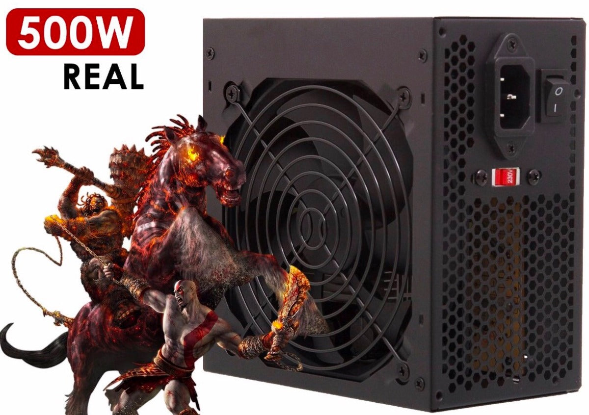 Fonte de Alimentação ATX Potencia Real 500W Knup- KP-522