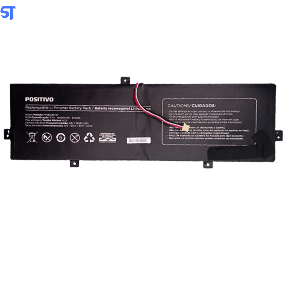 Bateria Positivo 3.7V 10000mAh 37.0Wh - P3582133*2P - Seminova