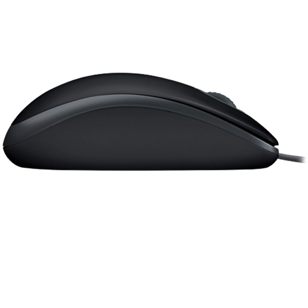 Mouse USB Logitech M110 Clique Silencioso, Design Ambidestro e Facilidade Plug and Play, Preto