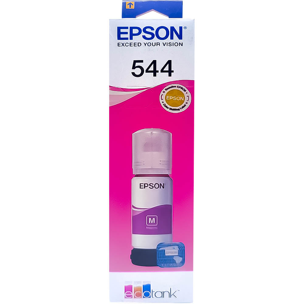 Refil de Tinta Epson Corante T544 Magenta 65ML Para Ecotank L1110 / L1210 / L3110 / L3150 / L3160 / L3251 / L