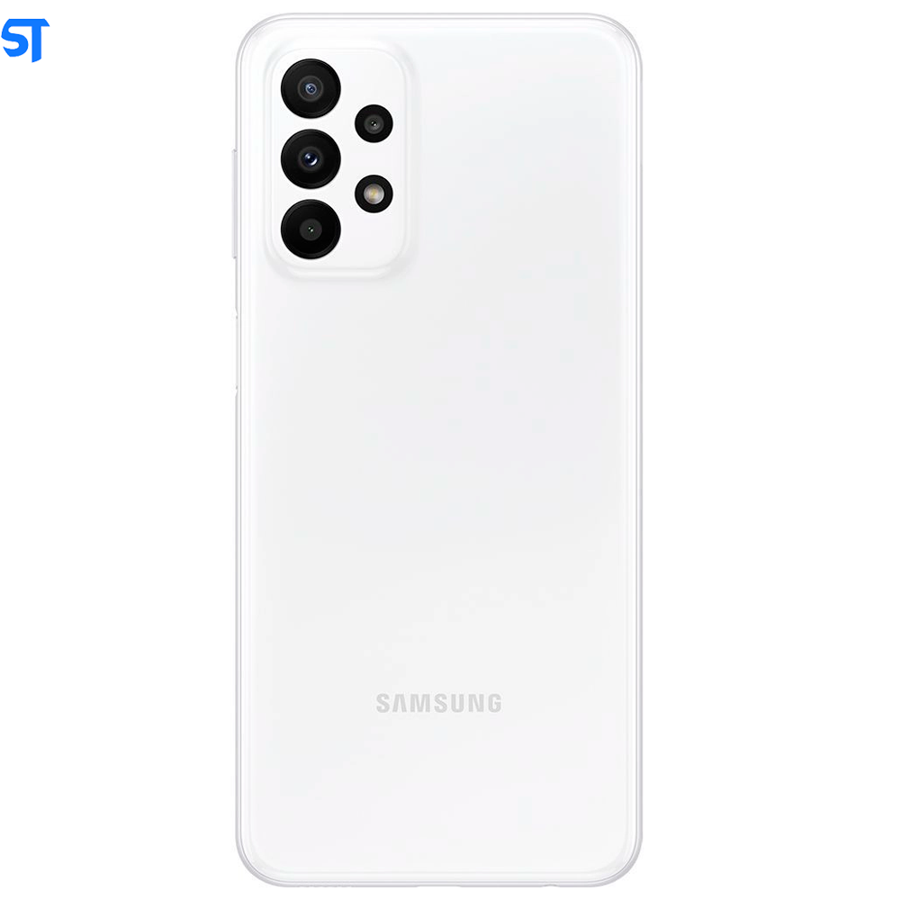 Smartphone Samsung Galaxy A23 128GB 4GB Wi-Fi Tela 6.6" Dual Chip 4GB RAM Câmera Quádrupla + Selfie 8MP - Branco