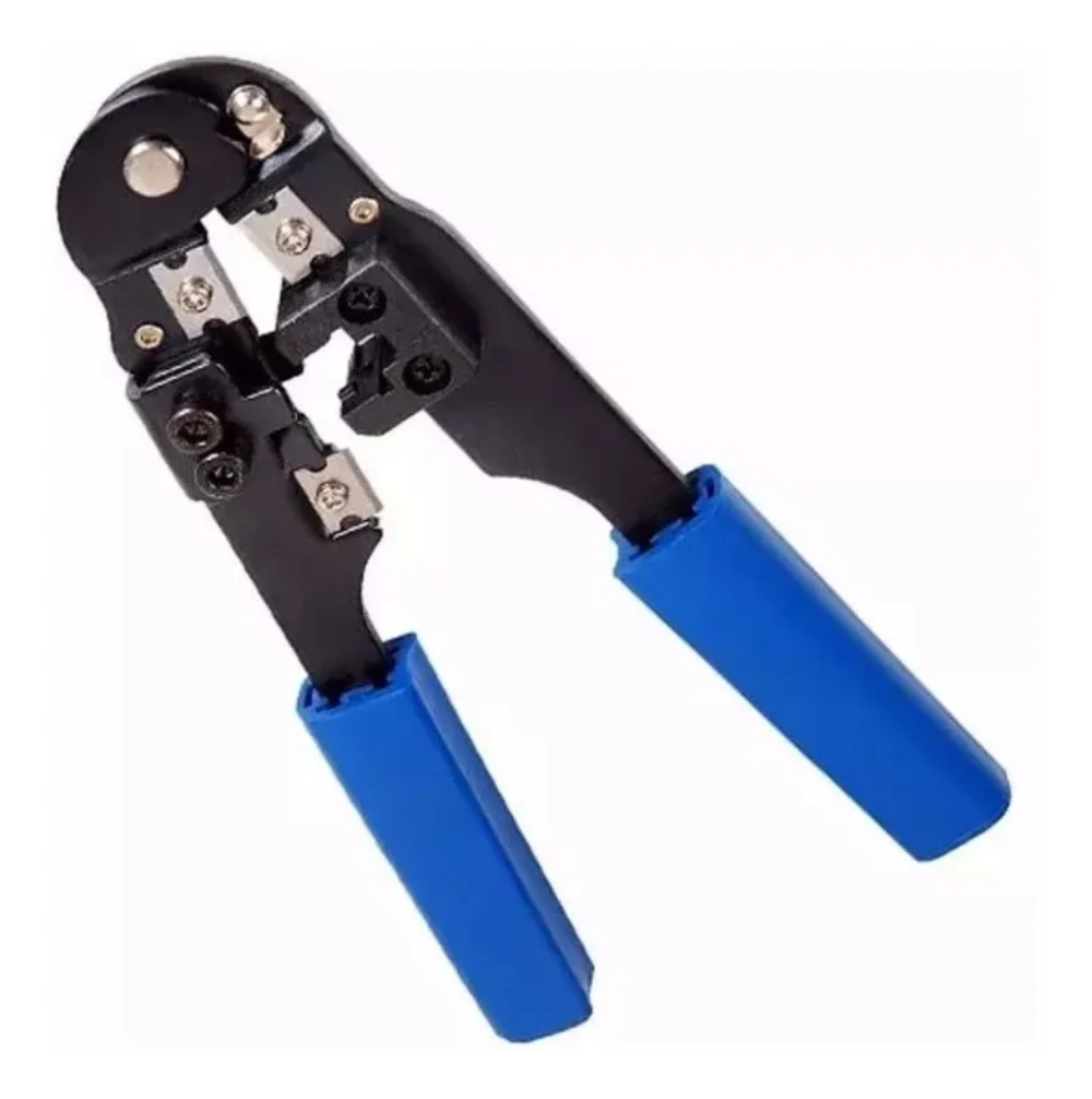 Alicate Crimpador RJ45 RJ12 RJ11 Cortador e Decapador BMAX HT-210C