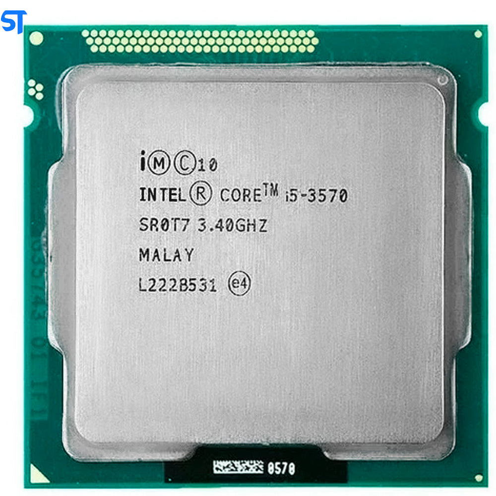 Computador Core i5 3570, SSD 240GB, Memória Ram 8GB, Gab MT-32BK, Windows 10