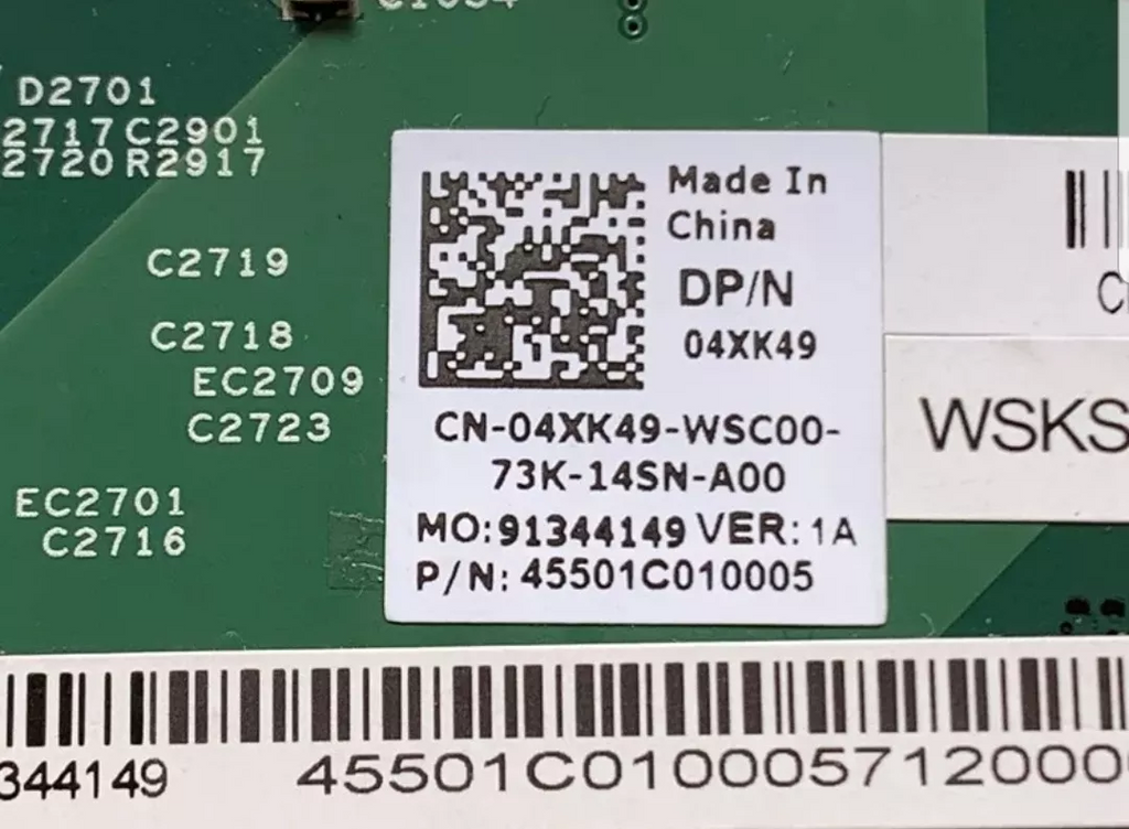 Placa Mãe Notebook Dell Inspiron I14-3442-B10 Intel® Core™ i3-4005U