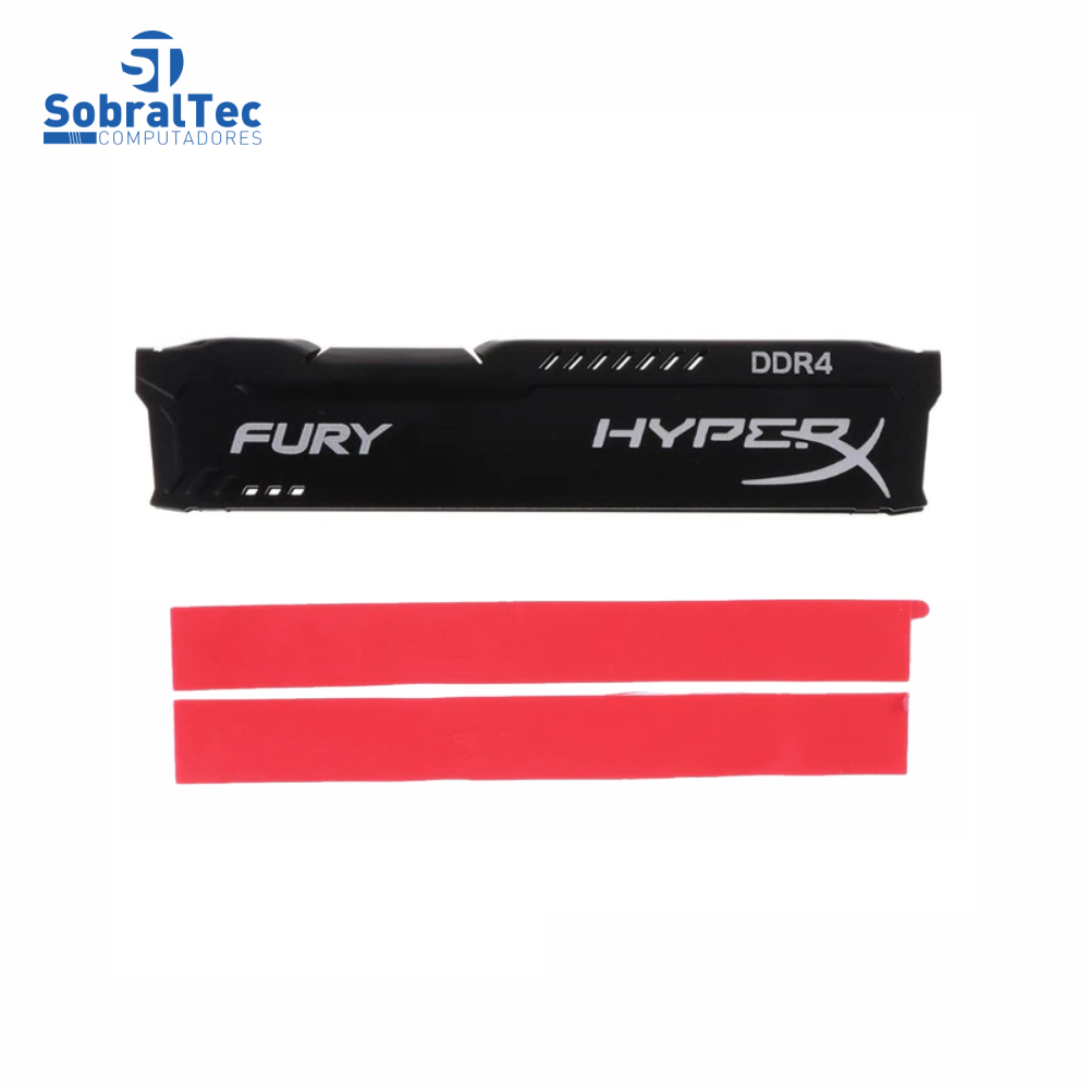 Dissipador De Memória Ram Ddr3 Ddr4 Para Desktop Thermal Pads HyperX Fury