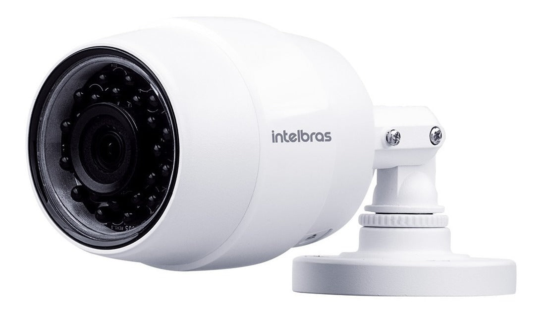 Camera de Seguranca Intelbras Wi Fi HD iC5 Mibo IP 66 Resistente à ChuvaInfravermelho 30 Metros