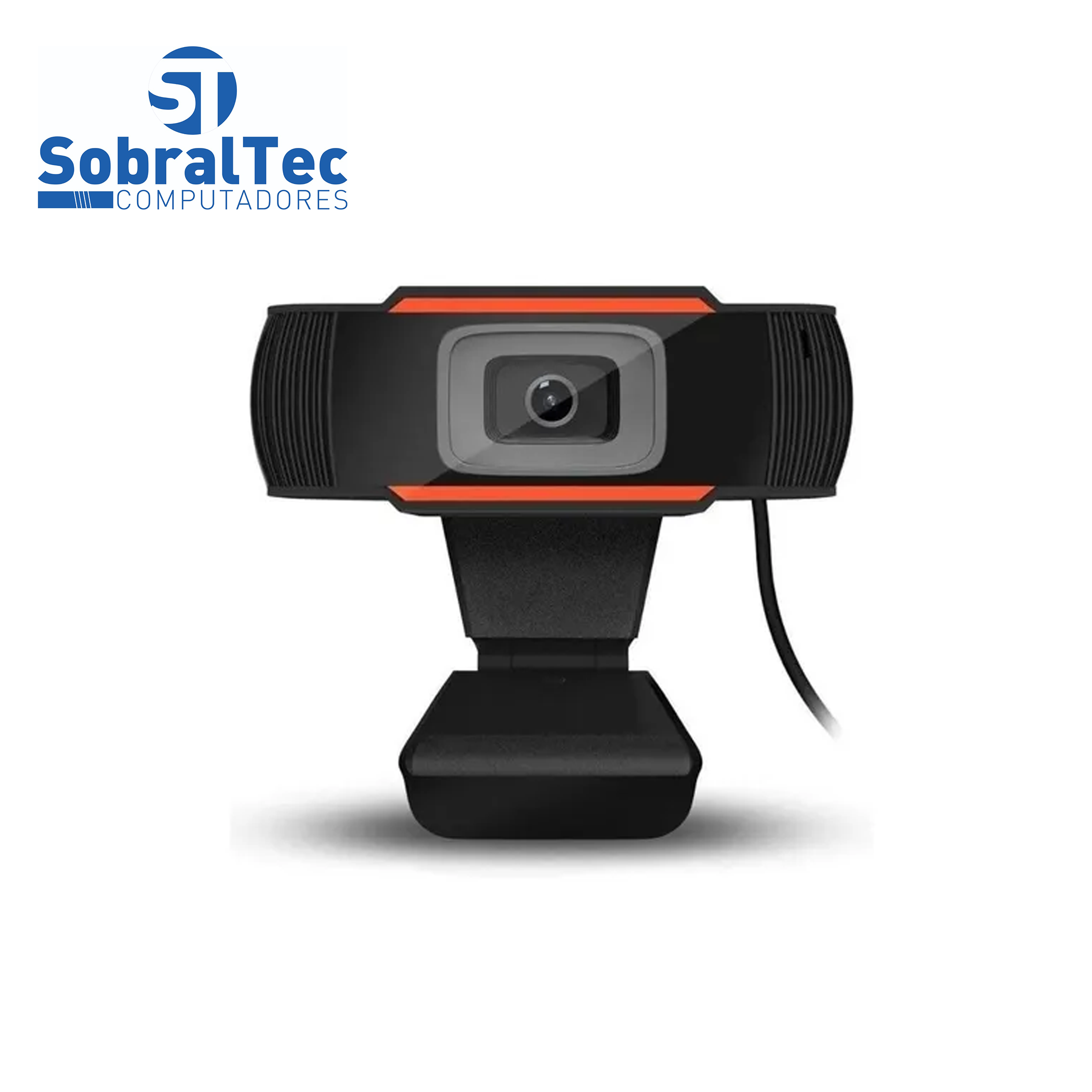 Webcam de alta definição 720p USB 2.0 Web Câmera com microfone para PC Plug and Play