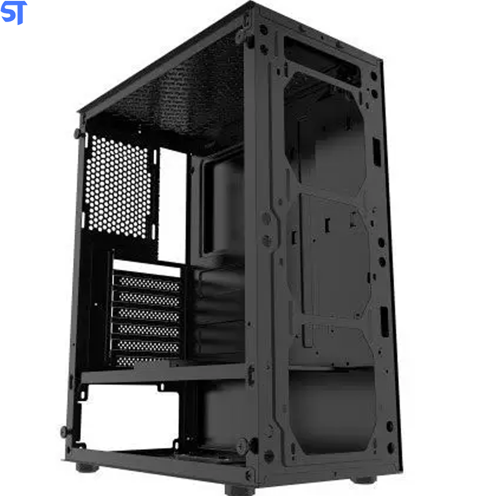 Gabinete Gamer Bg-033w Branco Bluecase Sem Fonte / Led Rgb / Usb 3.0