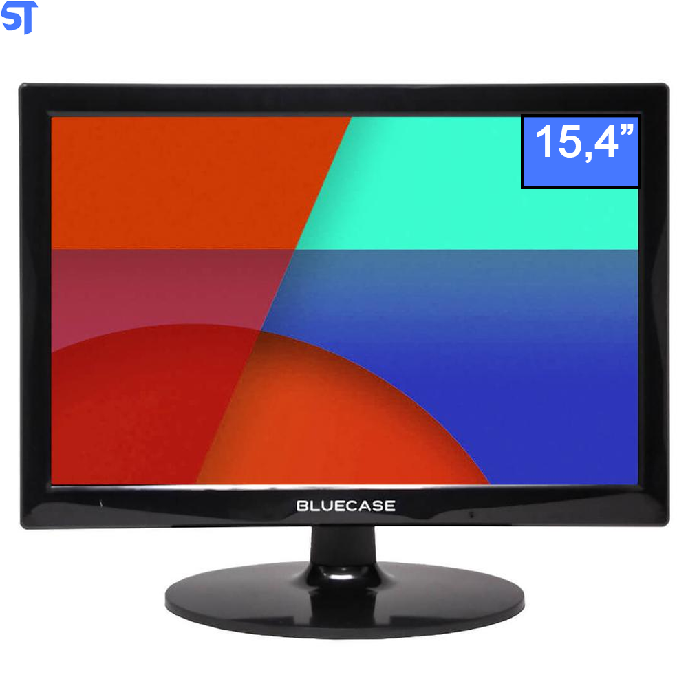 Monitor LED 15,4" Polegadas BM154D4VW Bluecase - VGA