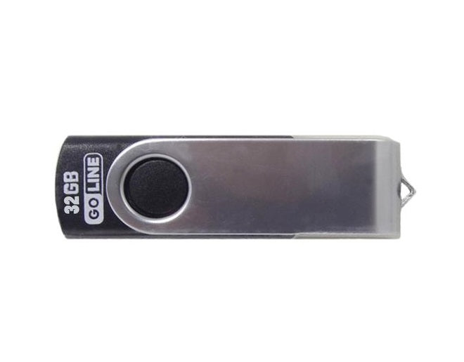 Pendrive Goline 32gb GL-32gb Usb 2.0 - Preto A Prova D'agua