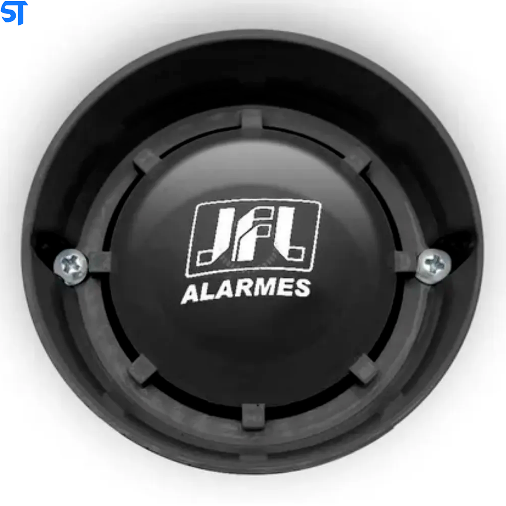 Sirene Para Alarme E Cerca 115db Sir-115 Preta 180ma Jfl
