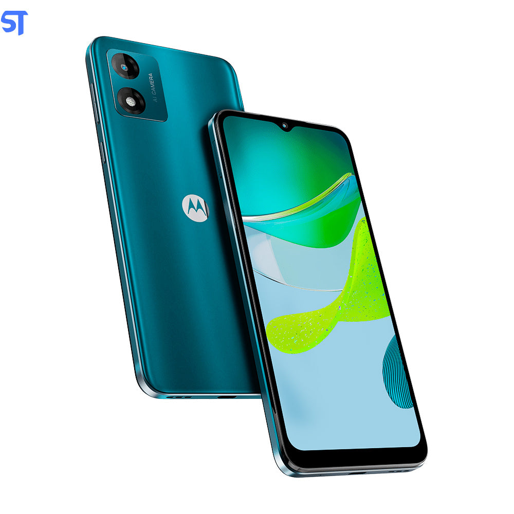Smartphone Motorola Moto E13 64GB Verde 4G Octa-Core 4GB RAM 6,5" Câm. 13MP + Selfie 5MP Dual Chip