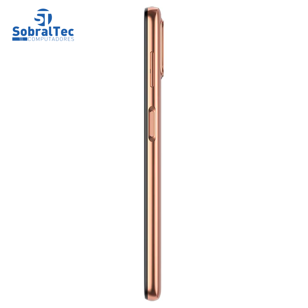 Smartphone Motorola Moto G9 Plus Ouro Rosê 128GB, 4GB RAM, Tela de 6.8”, Câmera Traseira Quádrupla, Android 10 e Process