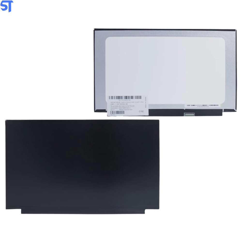 Tela Notebook 15.6" LED Slim 30 Pinos Full HD IPS Up/Dw- PN: B156HAN02 .1 / NV156FHM-N48  -Flat no Canto Inferior Direit