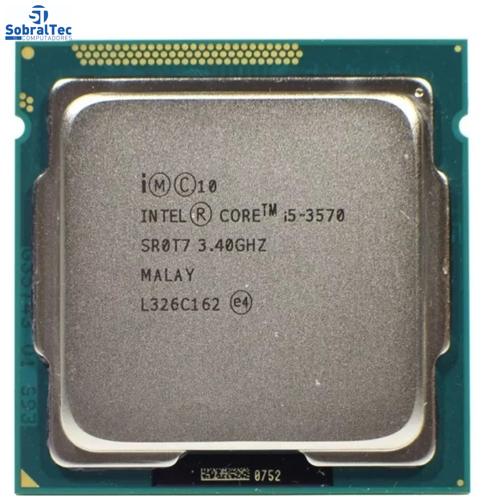 Computador Core i5 3570 3.40Ghz -TG-H61-S -HD SSD 256GB Memória Ram 4 Gb Windows 10